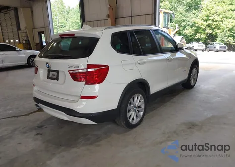 2017 BMW X3 Sdrive28I из США, поврежденный, VIN 5UXWZ7C33H0V92809